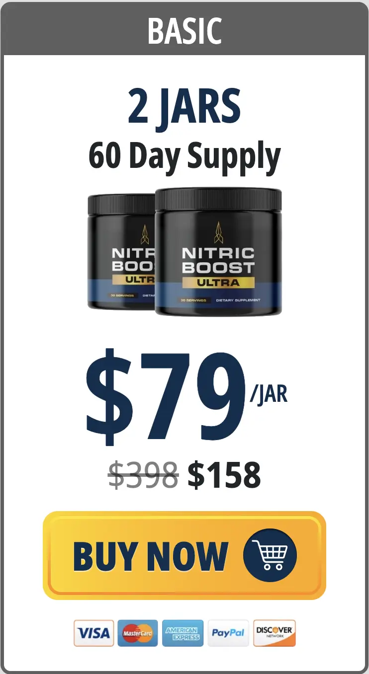 Nitric Boost Ultra Buy One Jar